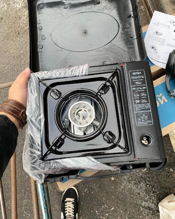 Газовая плитка, плитка чемодан