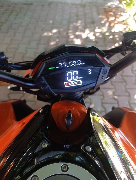 Motocicleta electrica 5kw ,CIV ,NOUA!