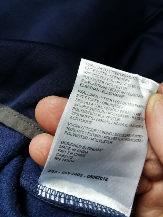 Halti wool hoodie 42 tehnic