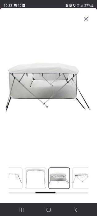 Acoperiș pentru barcă