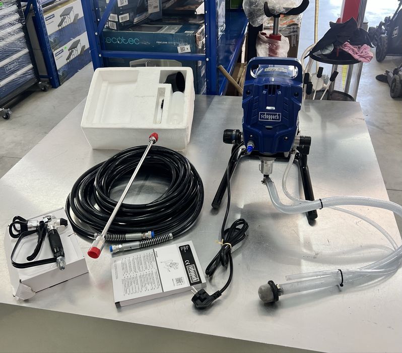 Машина за безвъздушно боядисване Scheppach PTSA600-950W ,227bar,600m2/h