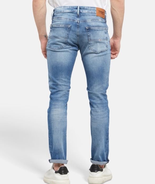 Дънки Tommy Jeans slim fit + Подарък сникерси Tommy  Jeans