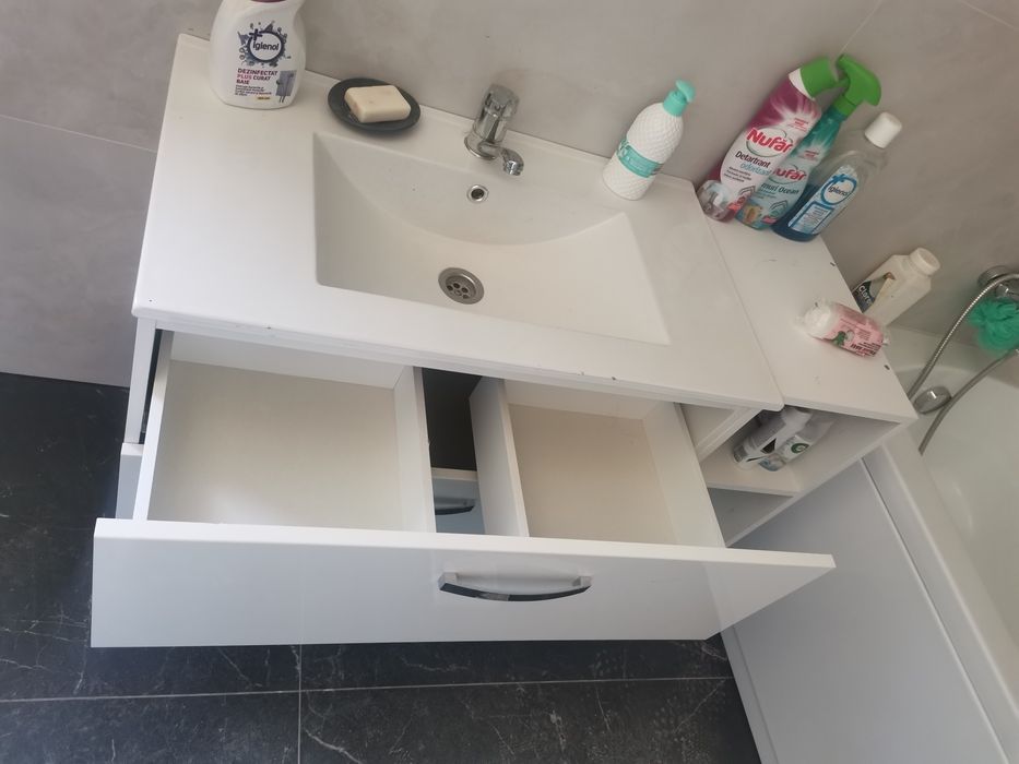 Set mobilier baie 80 cm