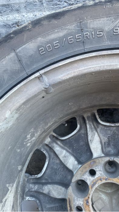 Титанки на мерседес вместе с шинами