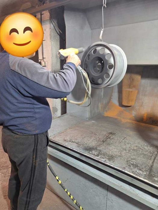 Прахово боядисване на джанти Сливен