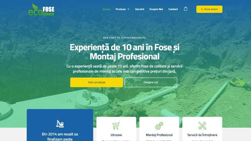 Creare Site Prezentare Profesional - Veio.ro