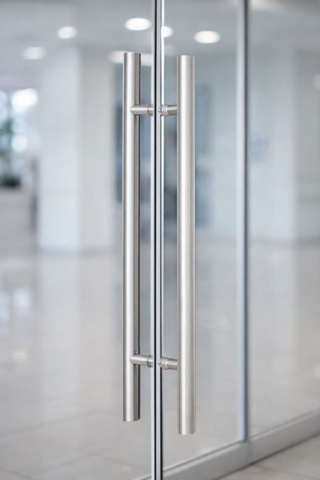 Ручка скоба из нержавеющей стали для стеклянных дверей