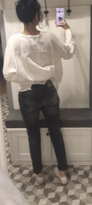 Дамски дънки Zara + подарък черни