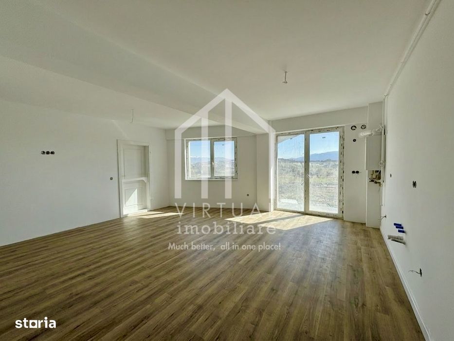Apartament nou cu 2 camere, 56mp utili, etaj 1/3, parcare, Selimbar