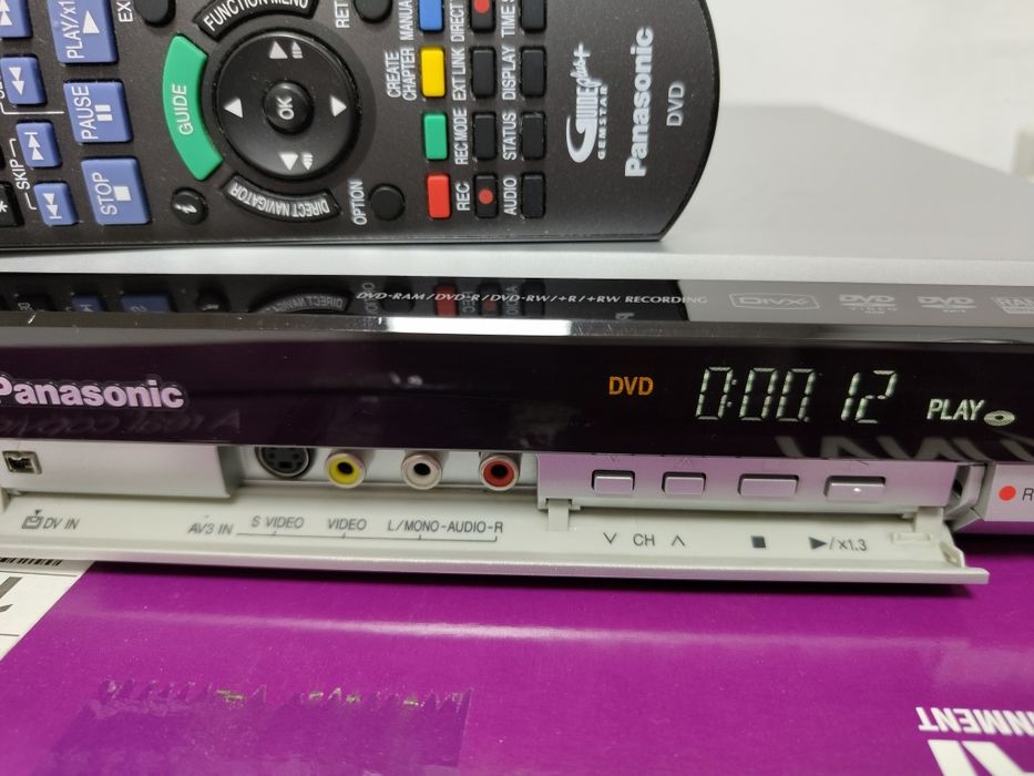 DVD Recorder Panasonic DMR EH 575 EGS HDMI Hdd 160 gb