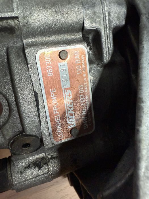 ГУР насос на бмв е34,е36 М50