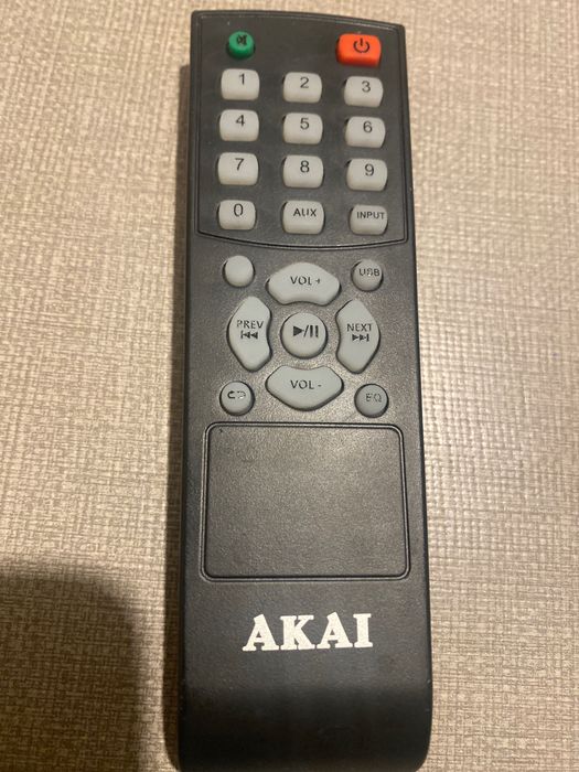 Vând telecomandă originală  pentru la boxa portabila AKAI SS022A-X6