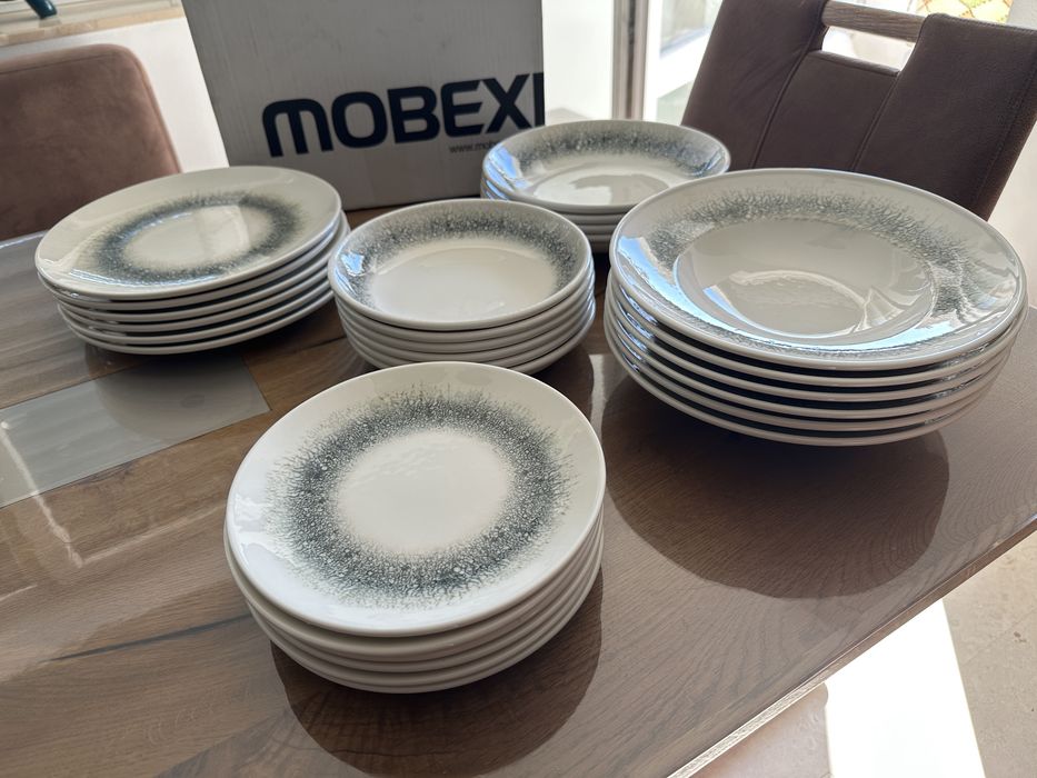 Set farfurii Mobexpert 6buc de fiecare