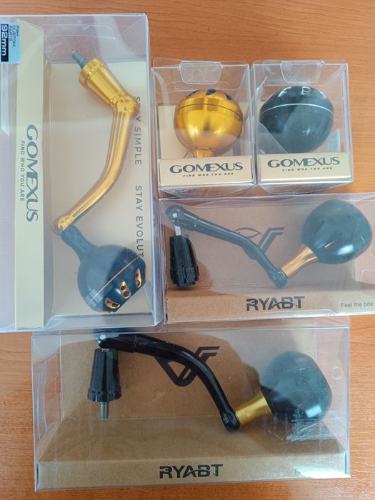 Knobi ,manivela Gomexus 2 bb pentru PENN, Shimano,Daiwa,Okuma(noi)