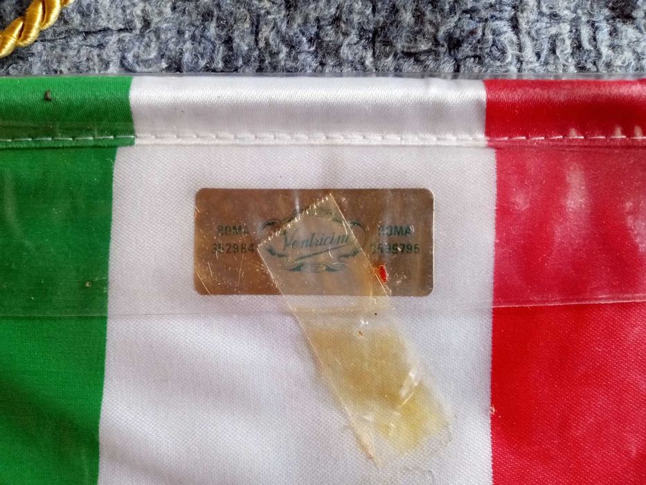 вимпел на мач за Купата на УЕФА Рома - Андерлехт. 6-3-1991