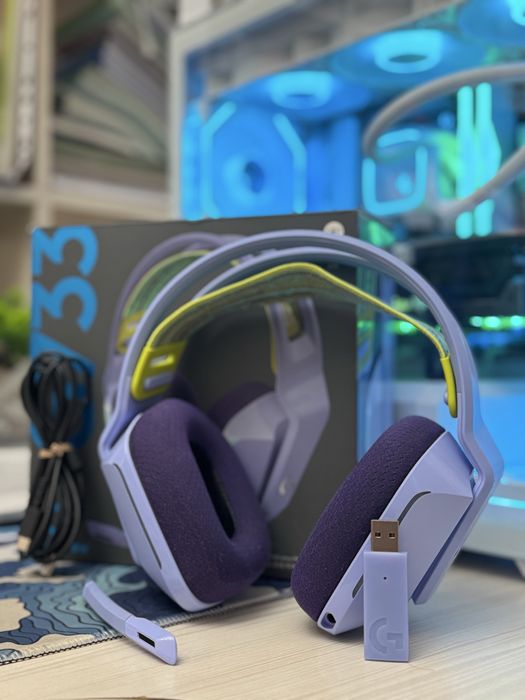 Игровые наушники logitech g733