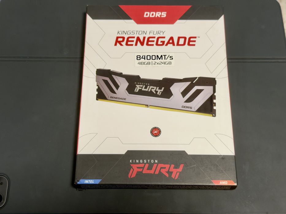 Kit DDDR5 48GB (2x24GB) KINGSTON FURY Renegade CUDIMM 8400MTs CL40
