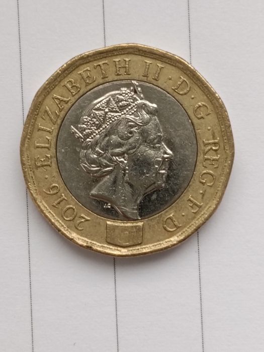 Monedă colecție one pound