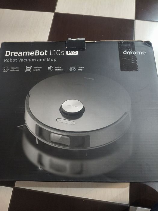 Robot de aspirare și mop Dreame L10s Pro, 5300 Pa