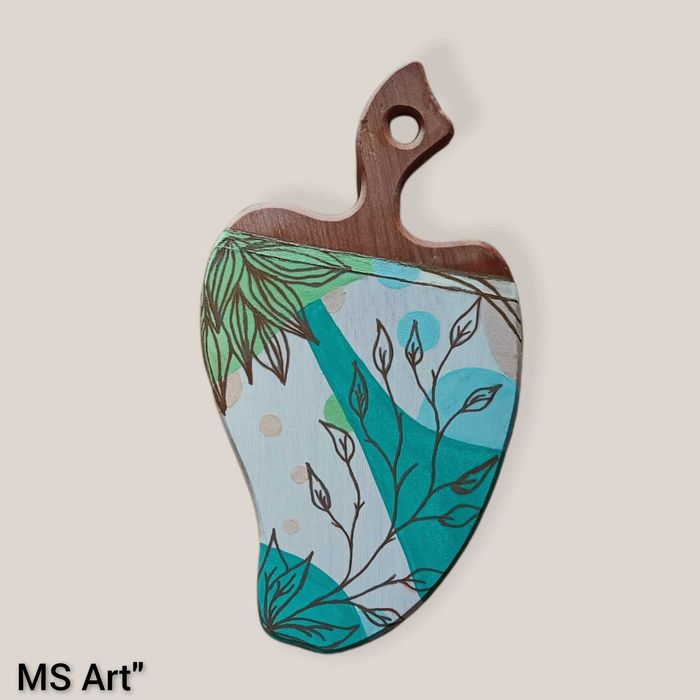 Ръчно рисувани дървени дъски