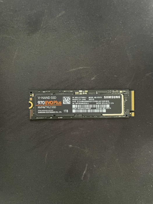 Vand Samsung 970 Evo Plus 1TB