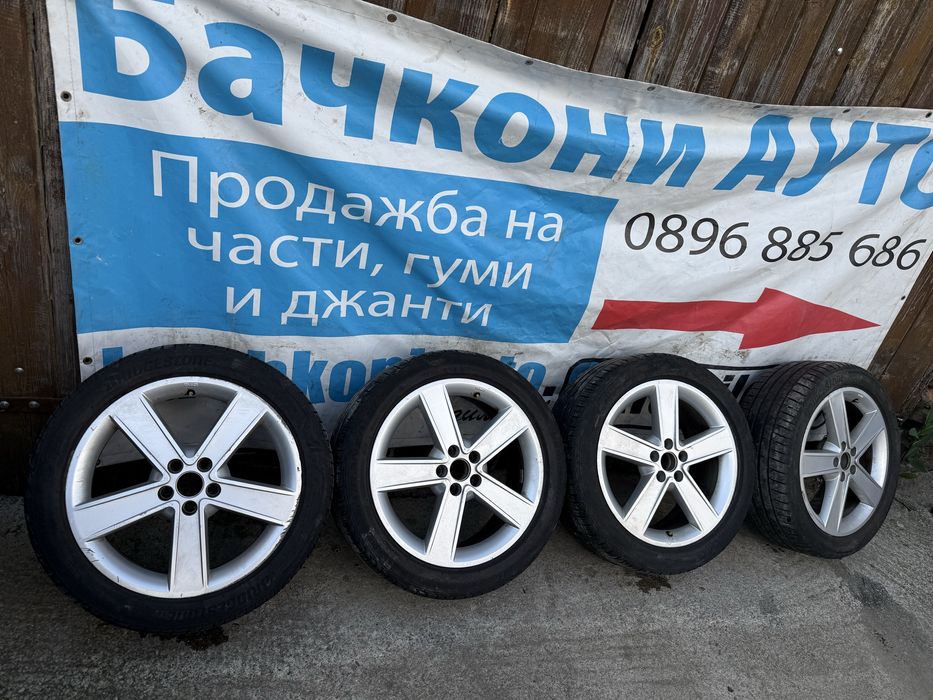 17 5х100 с летни гуми