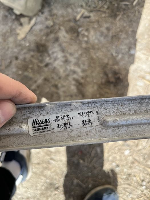 Основной радиатор бмв е46 дорест автомат