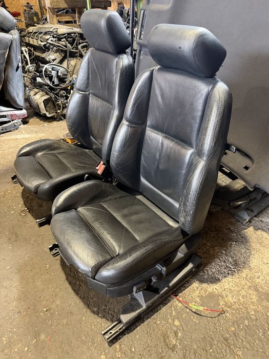 Scaune e36 coupe cabrio recaro piele neagra electrice