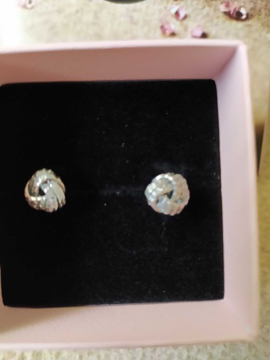 Pandora  сребърни обеци