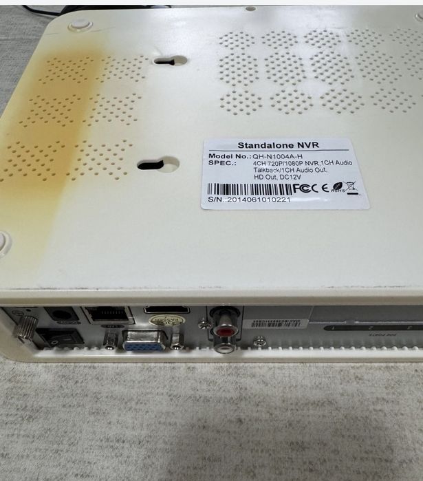 Видеорегистратор NVR QH- N1004A-Н 4 канала с жёстким диском 1 ТБ