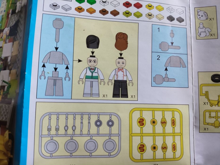 Продаётся конструктор Sluban: Город, кафе