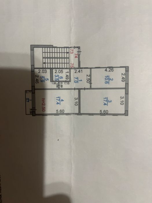 Продается 3-х комнатная квартира