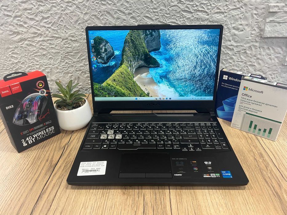 Игровой ноутбук ASUS TUF Gaming F15 /Core i5-11400H/16GB/512GB/RTX3060