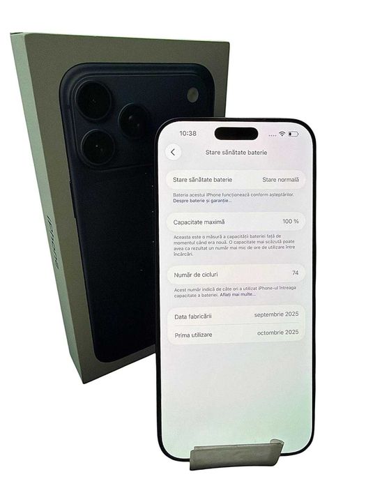 Iphone 17 Pro Max 256Gb Deepblue Factura / Amanet Cashbook Colentina