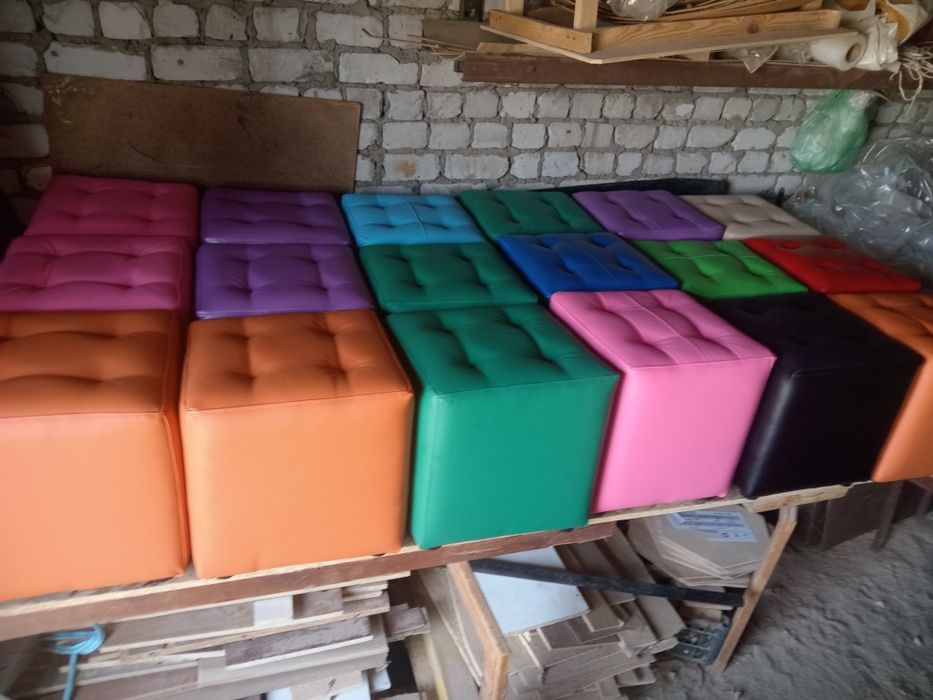 Продажа пуфики разных размеров