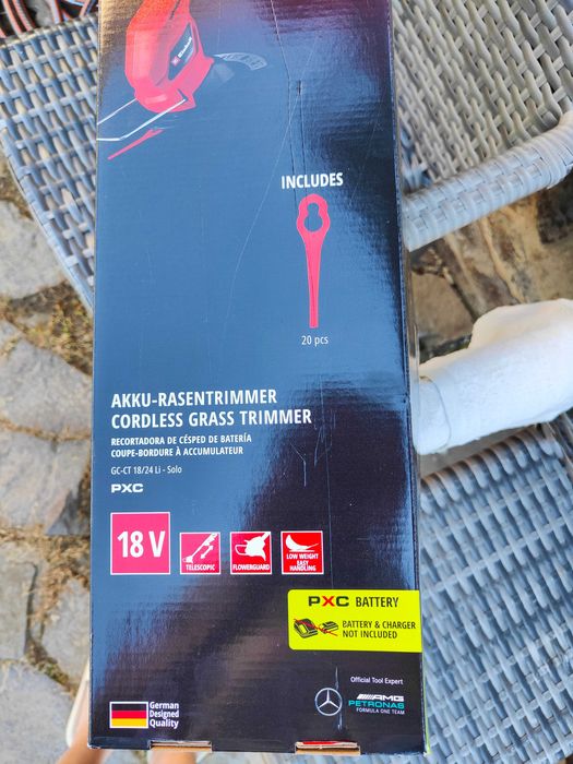 Trimmer Einhell+ incarcator si acumulator nou