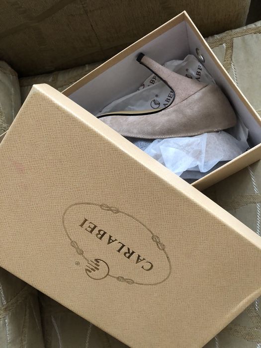 Туфли женские замша