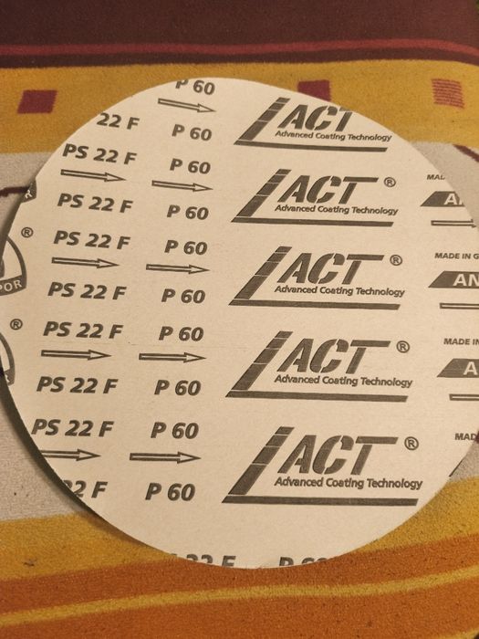 Set hartie abraziva diametru 35mm