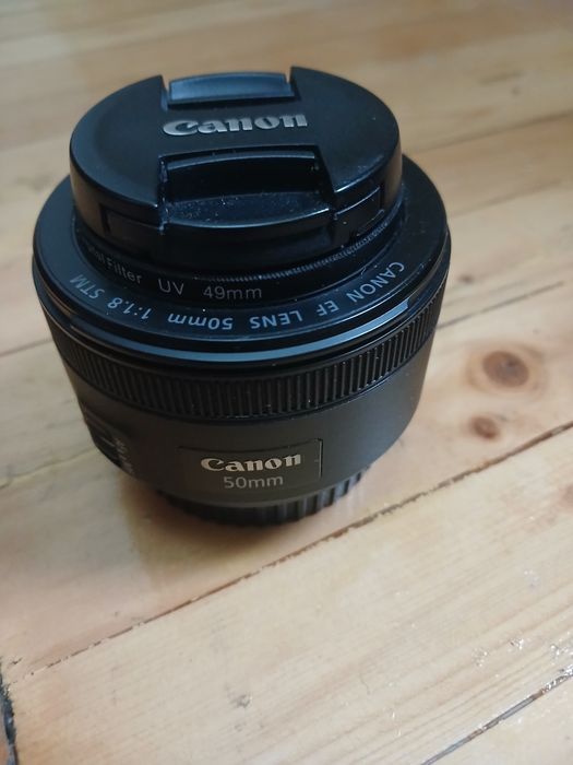 Оььектив canon 50 mm 1.8 stm