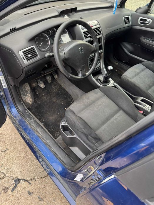 Peugeot 307 2.0 HDi 90 к.с. RHY (DW10TD) пежо Dark Blue на части
