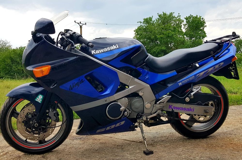Kawasaki zzr 500 72cp 38oookm