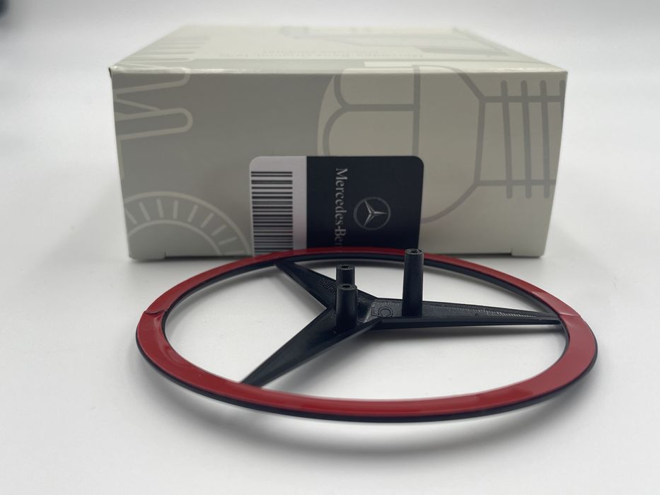 Emblema Mercedes W205 haion C negru