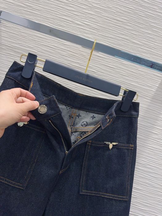 Louis Vuitton дамско дънково яке и дънки