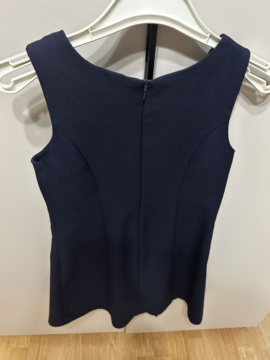 Школьный сарафан с рубашкой для девочки