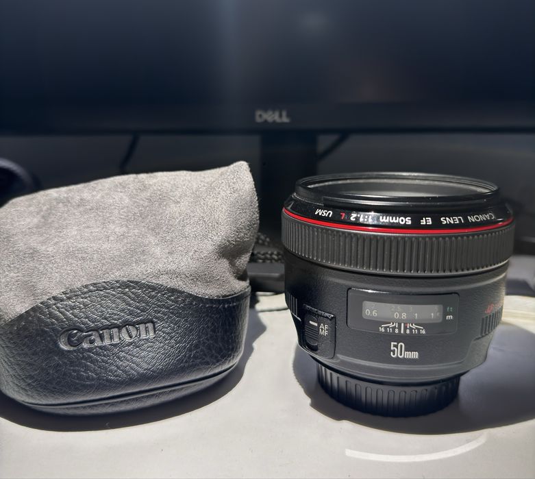 Obiectiv Canon 50mm f1.2 L