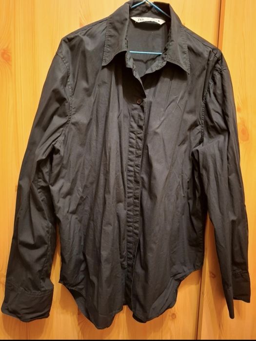 Camasa neagra xs zara