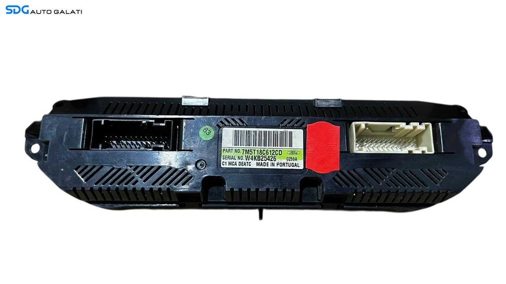 Panou Modul Unitate Comanda AC Aer Conditionat Clima Climatronic Ford Focus 2 2007 - 2010 Cod 7M5T-18C612-CD [LC0689]