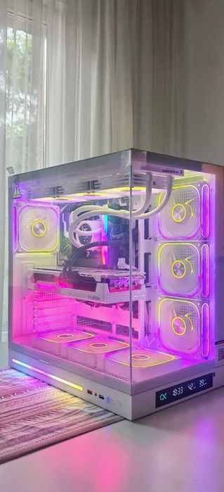 Мощно ТОП Геймърско PC Ryzen 7 9800X3D/64Gb Corsair/1.5TB SSD/RX 9070XT 16Gb/WiFi&BT/Гаранция