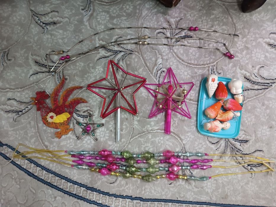 Ёлочные игрушки СССР