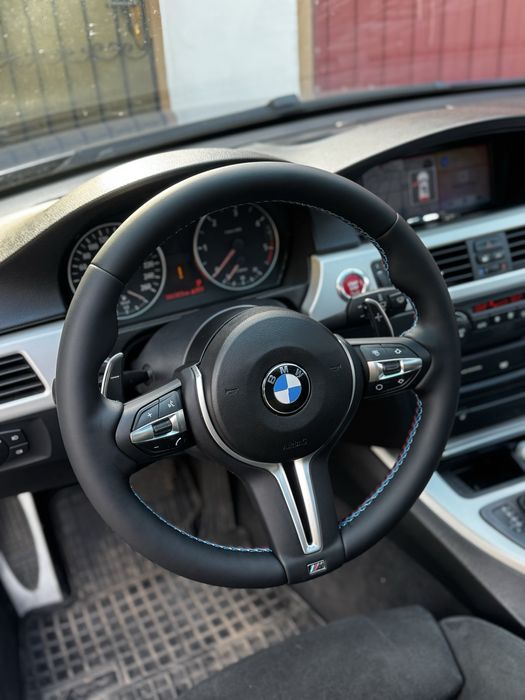 Volan F Style Cusaturi M - Padele - Piele Nappa Bmw E87 E90 X5 X6 ..